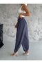 Modal Fabric Elasticized Shalwar Pants - 3