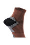 Ankle Socks 3 Pack – Half-Terry Men's Ankle Socks, Green Light Grey Brown - 6