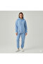 3 Thread Cotton Fabric Winter Unisex O Oversized Women's Long Sleeve Bottom-Top Tracksuit Set