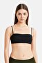 Women Solid Non Padded Bandeau, Black