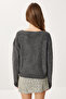 Soft Textured Knitwear Sweater Lci0047 Anthracite - 5