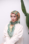 Colorful Mixed Pattern Digital Soft Scarf - 5