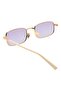 Edara Rose Gold Unisex Sunglasses - 3