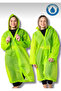 Unisex Women-Men Waterproof Windproof Raincoat with Snap Fasteners Hooded