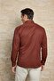 Velvet Look Cotton Slim Fit Men's Shirt - 7