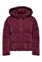 Only women's 15318451 onlece puffer jacket cs otw burgundy