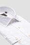 Piero Gabardin Cotton Comfort Fit White Classic Collar Men's Straight Shirt - 2