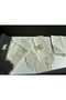 Butterfly 12 Person 26 Piece French Lace Dowry Dinner Tablecloth Set Runner Set - 4