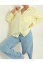 Yellow Single Pocket Women's Shirt Model