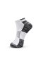 3 Pack Terry Low-Cut Socks - Light Grey, Black & White - 3