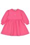 Heart Embroidered Dress for 2-5 Years Old - Pink - 2
