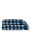 Gracia 100% Cotton Yarn Dyed Bath Towel Set of 2 70X140/40X70 Petrol