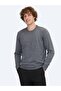 Ki̇p Crew Neck Plain Knit Wool Blend Sweater 1685-26K
