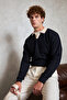 Men's Polo Neck Nopeli Oversized Knitwear Sweater - 2
