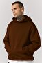 Plain Unisex Oversized Hooded Sweatshirt Bnrq2