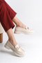 Women's Loafer 0012558 Beige - 5