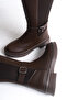 Ienweth Women's Boots 00121907 Brown Skin - 4