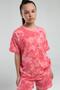 Kappa 362415 Girl's Tie-Dye Shorts Bermuda Pajamas Suit - 5