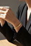 Knitted Jeweler Model Xuping Non-Tarnish Bracelet – Gold |   Elegant, Durable, and Glittering Design - 3