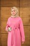 Women's Arma Detail Dress Pink - 6