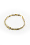 Zircon Stone Waterway Model Xuping Non-Tarnish Bracelet – Gold |   Shiny, Elegant, and Durable - 2