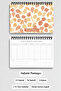 Autumn Leaves Themed A5 Wirebound to Do Notes List Weekly Planner - 3