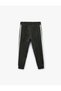 Cotton Jogger Sweatpants with Lace-Up Waist Pocket Detail - 2
