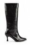 Rakow Crocodile Patterned Women's Heeled Boots