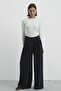 Pure Touch Pleated Loose Pants Cc7006 Smoked - 6