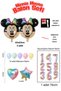 3 Years Old Minnie Mouse Balloon Set Party Supplies Number Rainbow Foil Balloon Birthday Decorations - 2
