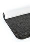 Shaggy Oval 2-Piece Bath Mat Set 60X100-60X50 100% Natural Latex Non-Slip Base Washable Bathroom Set - 3