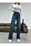 Women's Denim Palazzo Pants - 6