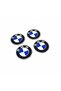 Wheel Hub Arma Bmw 60 Mm Aluminum Set of 4 Blue - 2