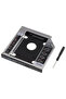 Caddy Ssd Notebook Hdd Cradle Full Metal-Laptop Dvd Bay Converter (Additional Storage Solution) 12.7mm - 5