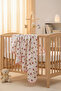 Muslin Baby Blanket - Multi-Purpose Cotton Muslin Blanket, 100% Cotton 4 Seasons Cloth Patterned Blanket - 3