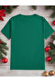 Christmas Noel Printed Cotton Short Sleeve Regular Fit Rock T-Shirt - 5