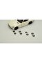 Peugeot Compatible Logo Wheel Torpedo Steering Wheel 9mm Drop Sticker Logo Set - 4