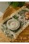 40*120cm Green Toile De Jouy Runner