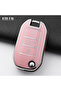 Peugeot - Citroen - Opel Sustali Material Pink Key Cover Compatible