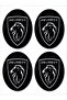 New Peugeot Wheel Center Hub Emblem Sticker 56mm 1 Set (4 Pieces) - 2