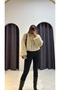 Crop Faux Fur Coat - 2