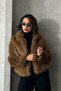 Fur Coat - Brown | |   F1820