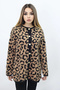 Soft Textured Tunic Boy Leopard Pattern Cardigan - 3