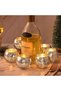 LAMORGIFT Silver Votive Candle Holders Set of 12 - Mercury Glass Tealight Holders - 6