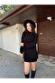 Crew Neck Textured Knit Tunic - 2