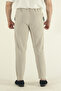 Men's Stretch Fabric Elastic Waist Lace-Up Striped Ankle Length Side Pocket Jogger Pants - 7