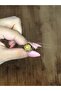 Natural Stone Citrine Natural Stone Inlaid Antique Model Women's Adjustable Ring Euy80S - 3