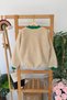 My Little One's Cicileri V68 Embroidered Detailed College Winter Unisex Lamb Coat - Beige - 3