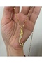 Steel Lip Chain Mermaid Necklace - 2