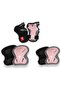 Kids Safety Gear Set – Knee, Elbow & Wrist Pads (Pink, Size S)